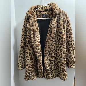💥💥 FOREVER 21 faux-fur cheetah print jacket 💥💥